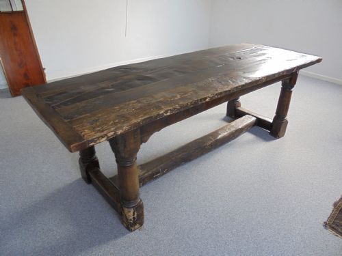 17th/18th Century English Oak Refectory /Farmhouse Table Seats Eight/ten
