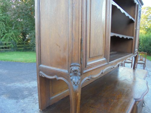 fig 1. 19th century French oak dresser