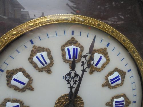 fig 1. French rosewood Vineyard clock by Rollin