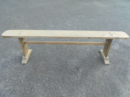 Long 18th Century Oak Refectory Bench
