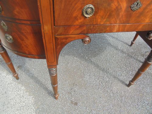 fig 1. Late Regency mahogany sideboard