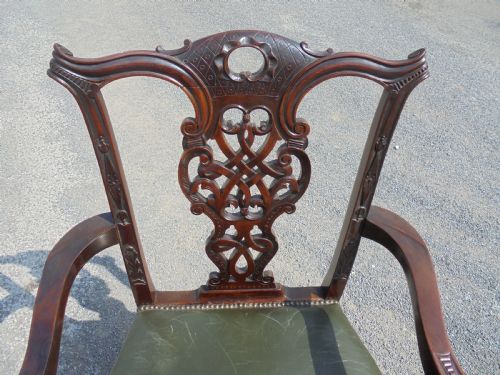 fig 1. Set of eight Chippendale style ball and claw dining chairs