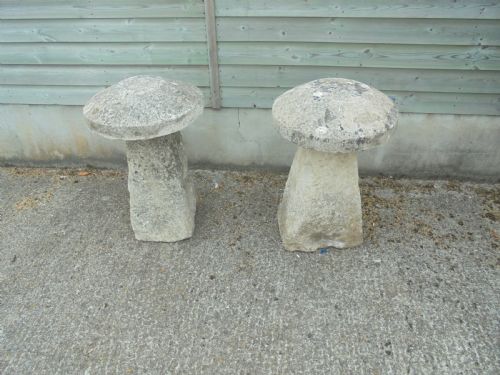 Two  Genuinly Old Staddle Stones