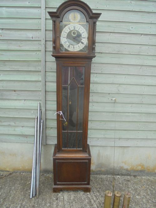 19th Century Long Case Clock Westminster and Whittington Chime