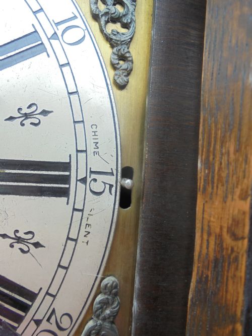 fig 1. 19th century long case clock Westminster and Whittington chime