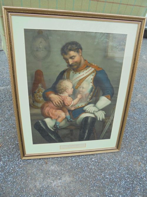 Coloured Print After Alexander Rowan Relections