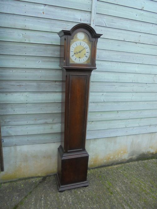 Oak Grandmother Clock