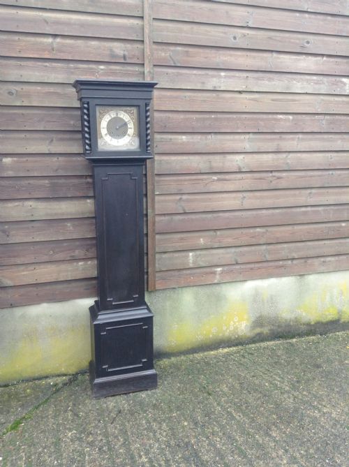 Oak 17th Century Style Grandmother Clock