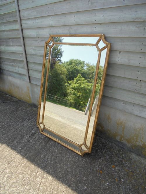 Victorian Gilded Mirror, Landscape or Portrait.