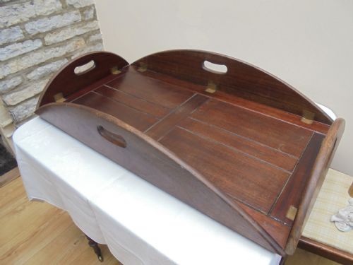 Early 19th Century Mahogany Butler's Tray