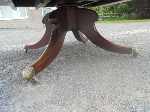 fig 1. Large late Regency mahogany coffee table