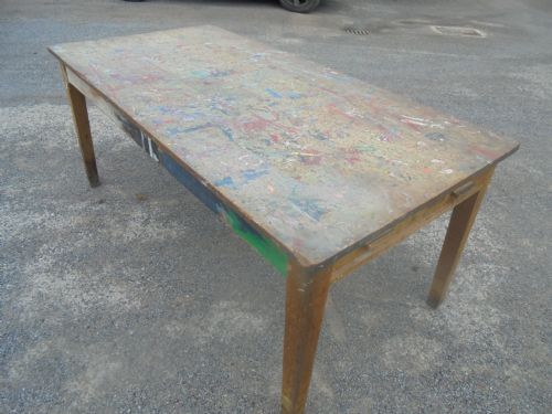 fig 1. Decorated kitchen table
