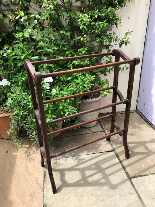 Large Victorian Double Sided Towel /Clothes Rail