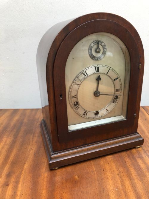 Antique Westminster Chime Bee Hive Bracket Clock