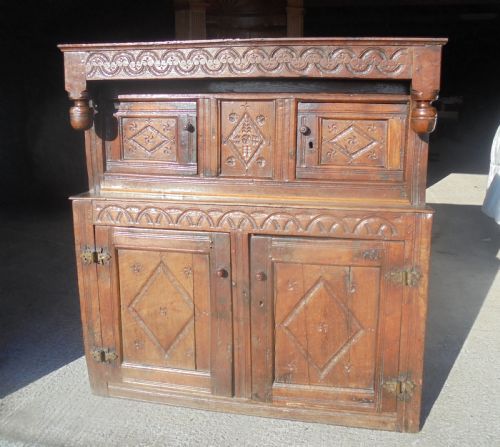 17th Century Oak Cupboard