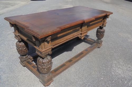 Late 17th Century Oak Centre Table Possibly Flemish
