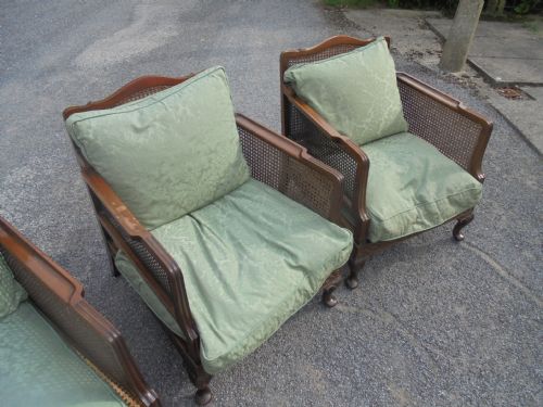 fig 1. Three piece Bergere suite