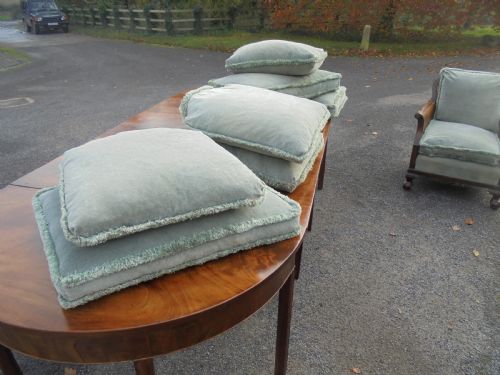 fig 1. Pair of Bergere ball and claw armchairs