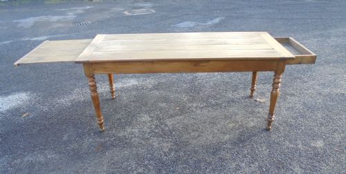 French 18th Century Fruitwood Kitchen Farmhouse Dining Table