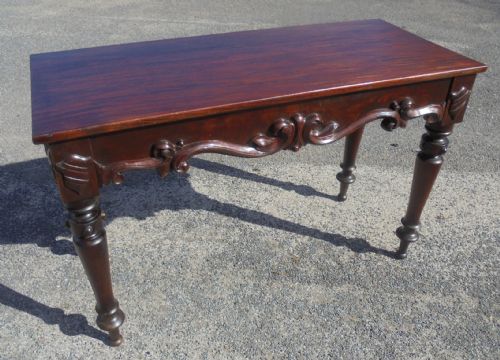 Antique Mahogany Console Table