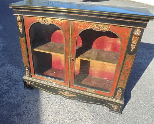 19th Century French Boulle Cabinet