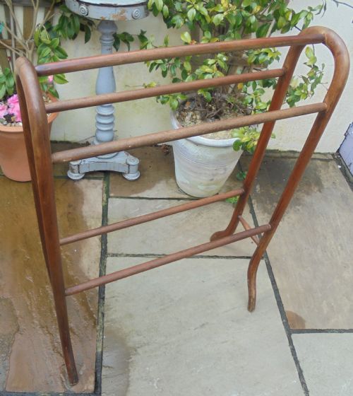 Victorian Dome Top Towel Rail Clothes Hanger