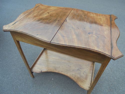 Faded Mahogany Regency Ladies Dressing Table