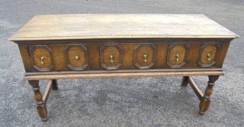 Victorian Jacobean Style Dresser Base