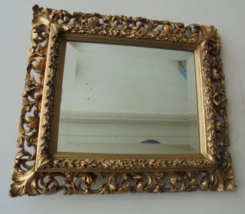 Italian Bevelled Glass Wall Mirrror