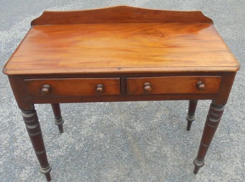 Victorian Two Drawer Writing Desk