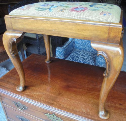 19th  Century  Walnut Stool