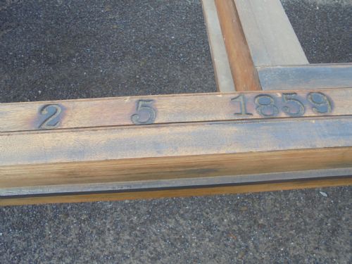 fig 2. Victorian  extending mahogany dining table seats fourteen