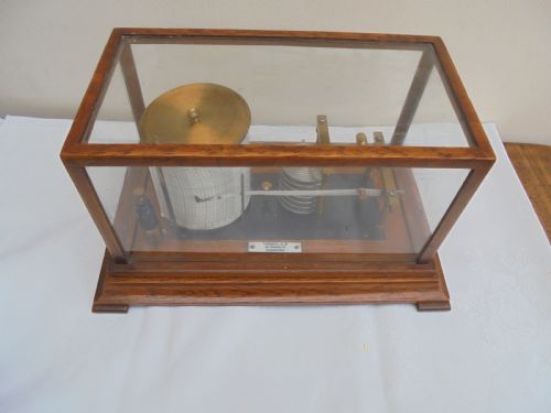 Oak Framed Barograph