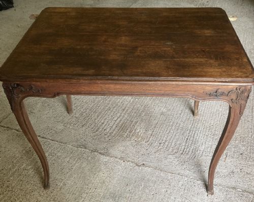 19th Century French Oak Reading Table