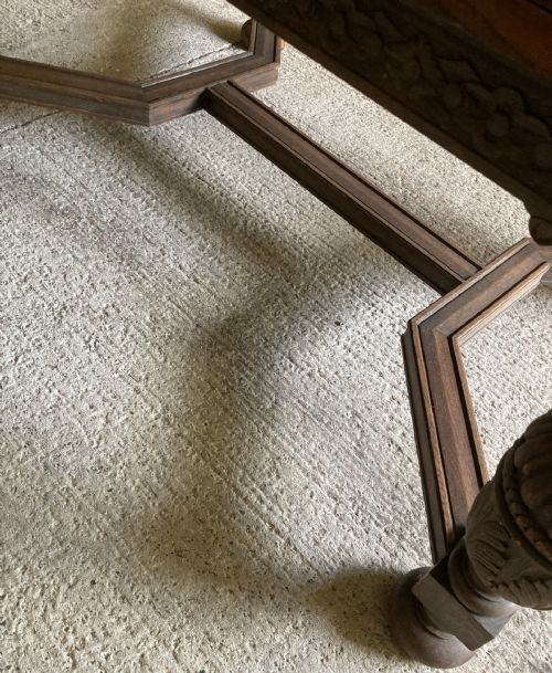 fig 2. French parquetry top dining table seats ten