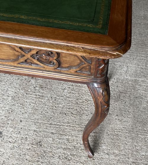 fig 1. French walnut writing desk