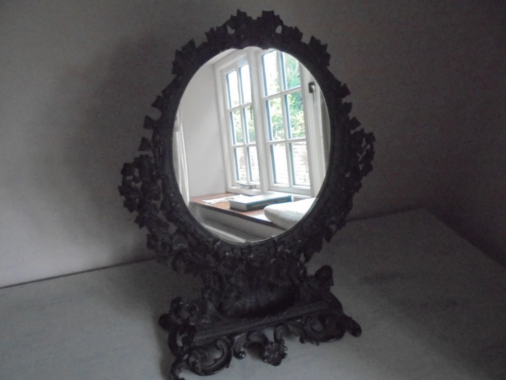 19th century French dressing table mirror