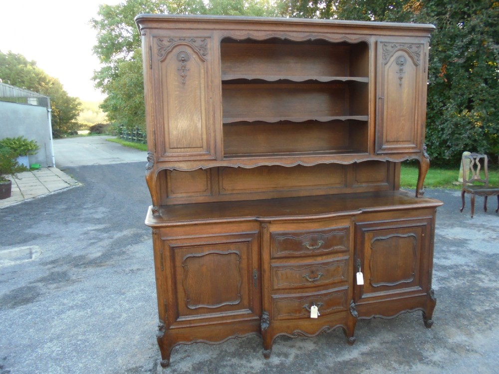 19th century French oak dresser