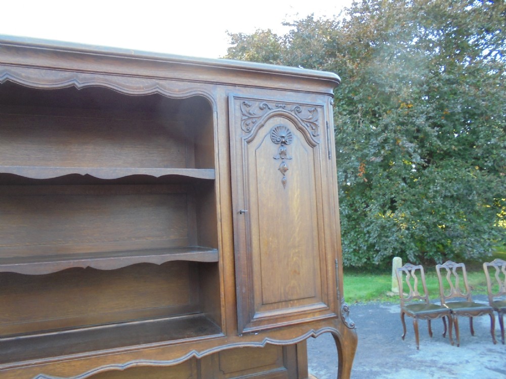19th century French oak dresser View XI