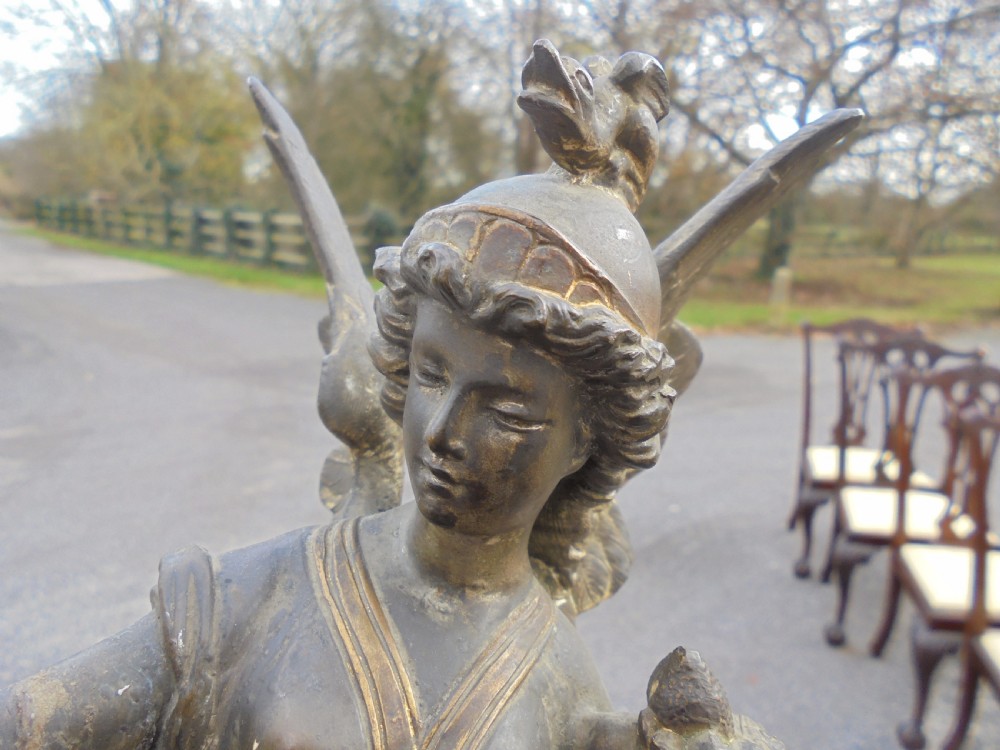 Pair of 19th century bronzed figures View VII