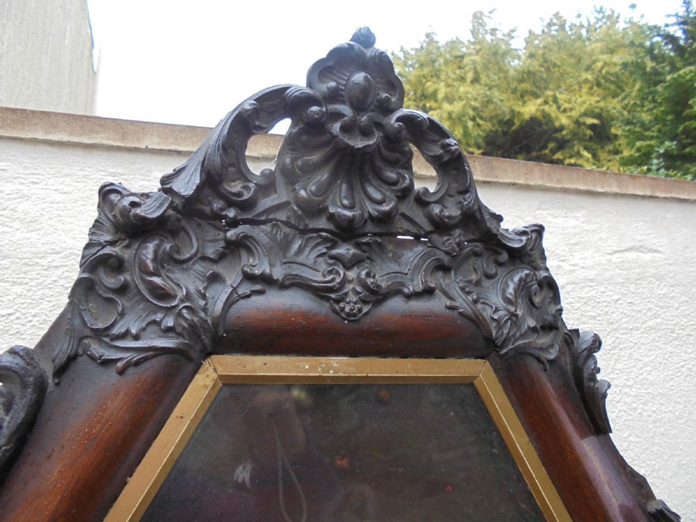 French rosewood Vineyard clock by Rollin View IV