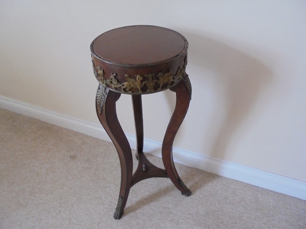 French Empire period jardiniere stand-plant stand