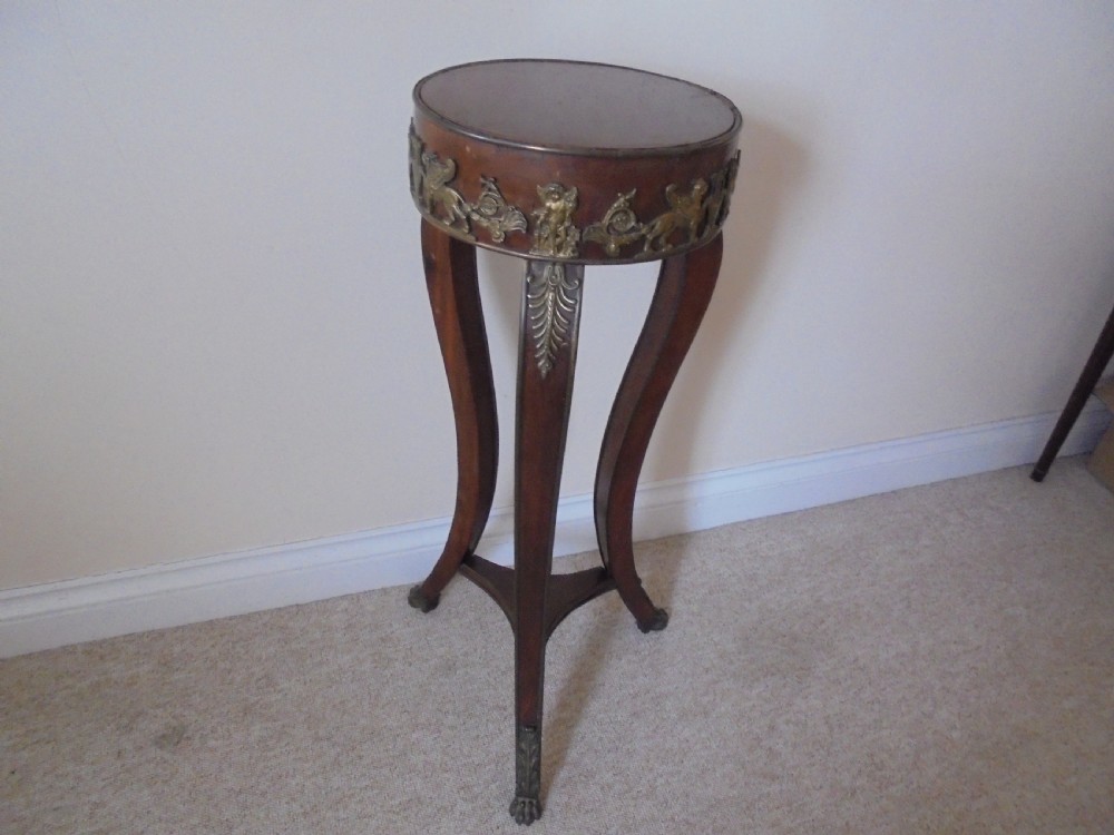 French Empire period jardiniere stand-plant stand View II