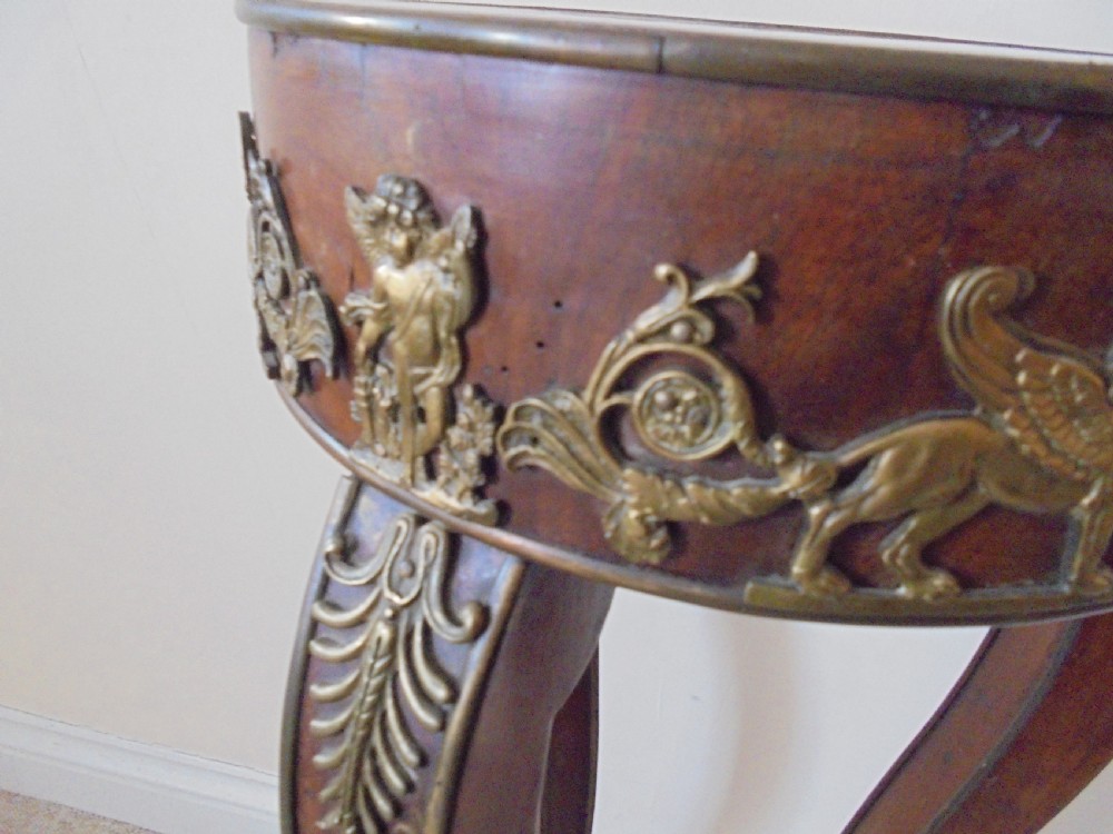 French Empire period jardiniere stand-plant stand View III