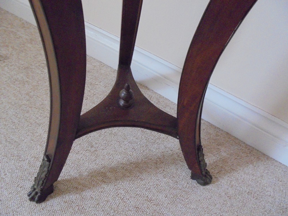 French Empire period jardiniere stand-plant stand View V