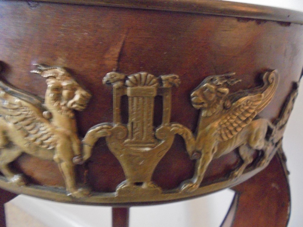 French Empire period jardiniere stand-plant stand View VI