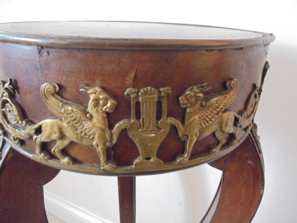 French Empire period jardiniere stand-plant stand View VII