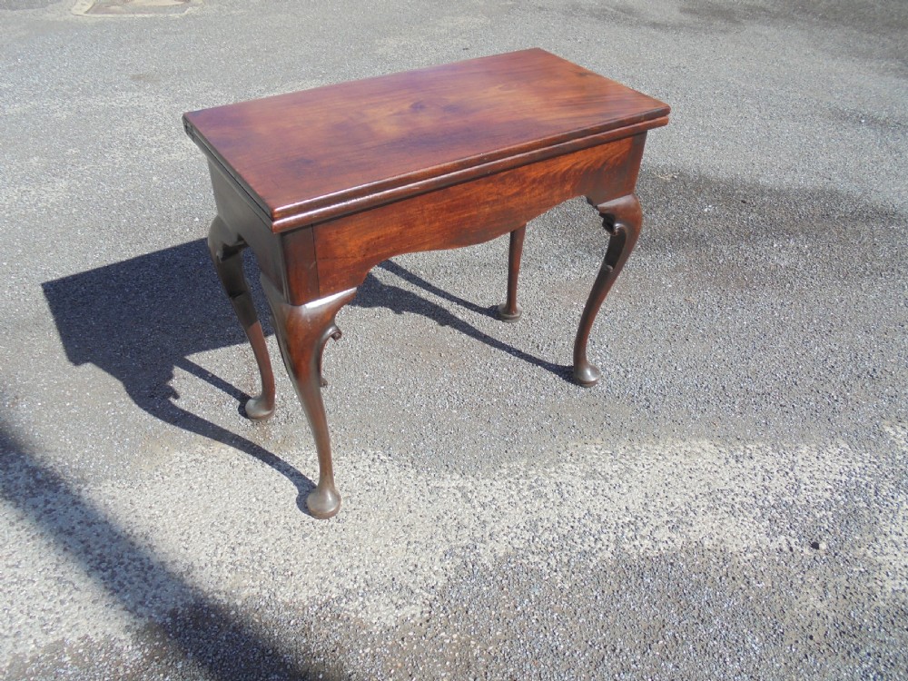 18th century mahogany tea table
