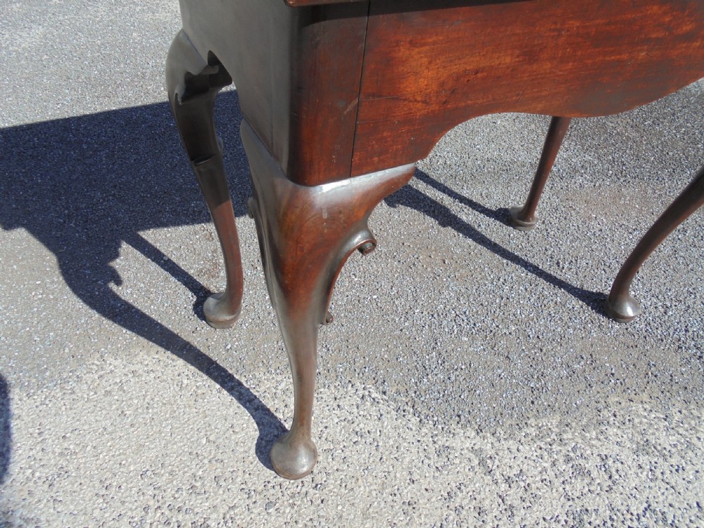 18th century mahogany tea table View III