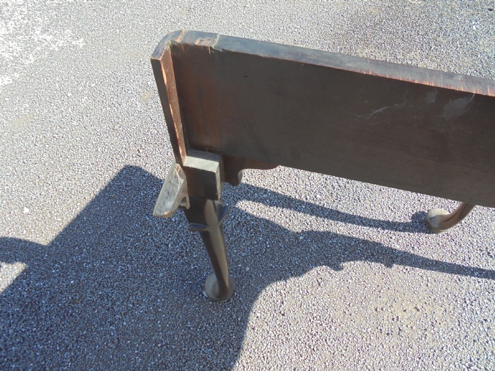 18th century mahogany tea table View V